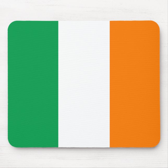 Ireland Flag Mouse Mat (Front)