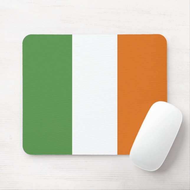 Ireland flag mouse mat (With Mouse)