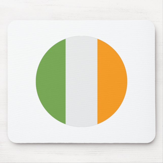 Ireland Flag Mouse Mat (Front)