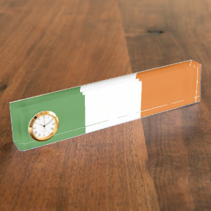 Ireland flag nameplate