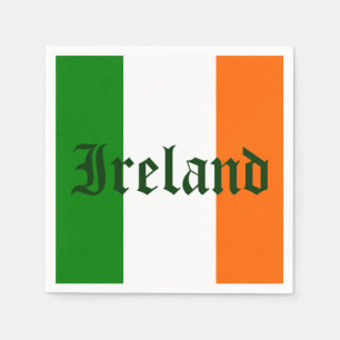Ireland Flag Napkin