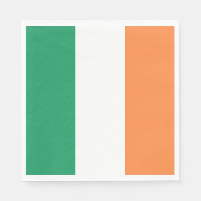 Ireland Flag Napkin (Front)