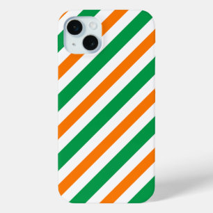 Ireland flag pattern iPhone 15 mini case
