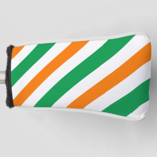 Ireland flag pattern golf head cover