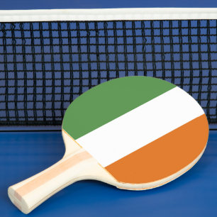 Ireland flag ping pong paddle