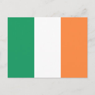 Ireland Flag Postcard