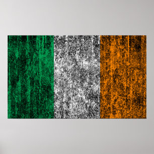 ireland flag poster
