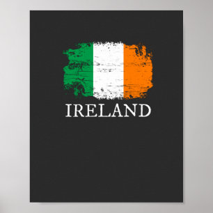 Ireland Flag Poster