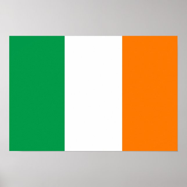 Ireland Flag Poster (Front)