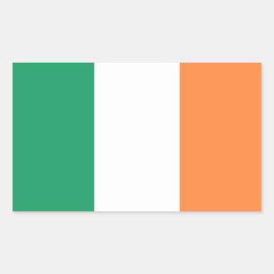 Ireland Flag Rectangular Sticker