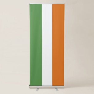 Ireland flag retractable banner