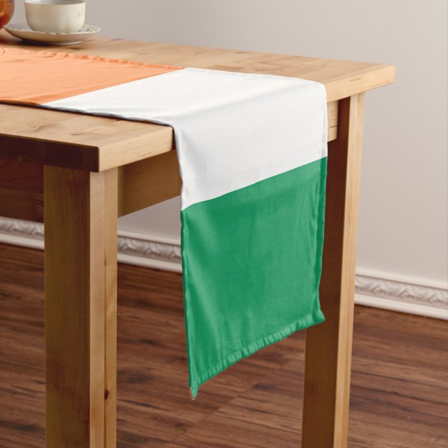 Ireland Flag Short Table Runner (In Situ)