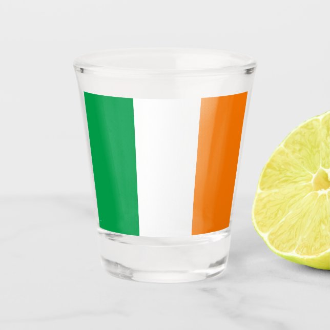 Ireland Flag Shot Glass (Front)