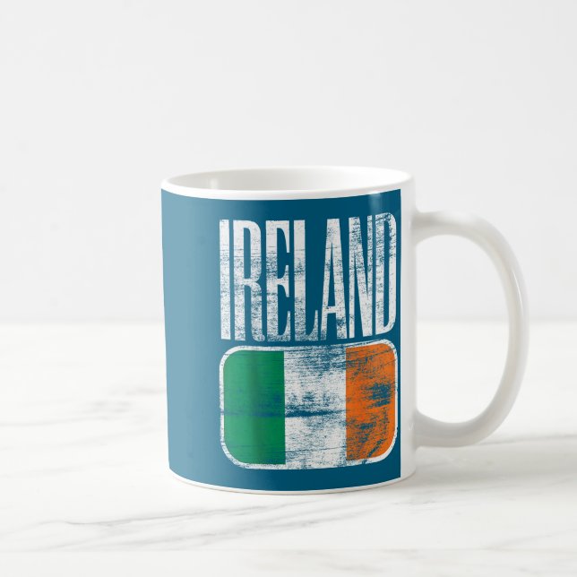 Ireland Flag Suprt  Coffee Mug (Right)
