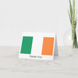 Ireland Flag Thank You Card