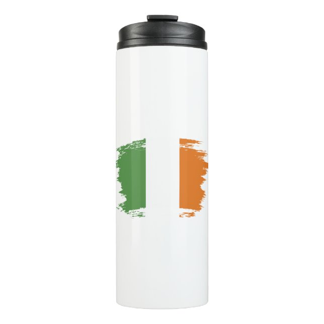 Ireland flag thermal tumbler (Front)