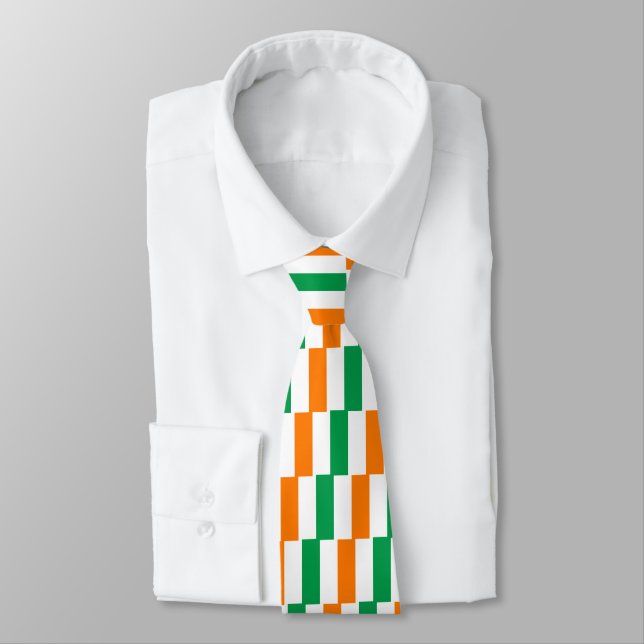 ireland-Flag Tie (Tied)