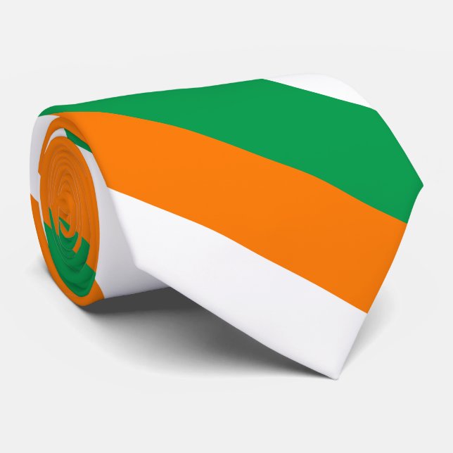 Ireland Flag Tie (Rolled)