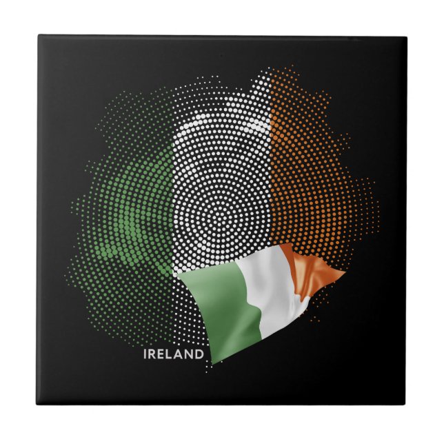 Ireland flag tile (Front)