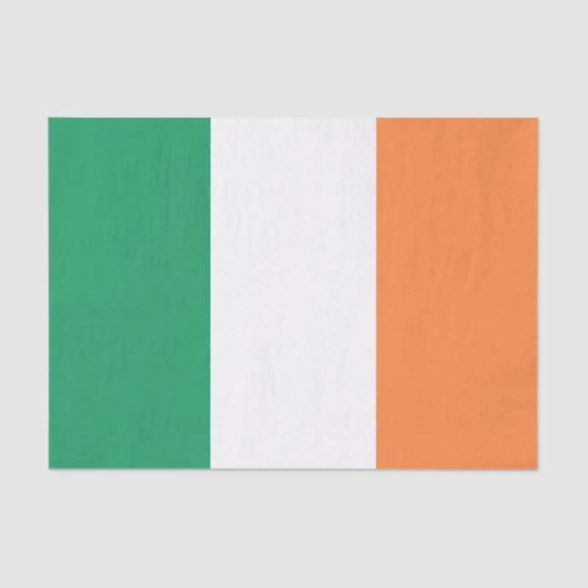 Ireland Flag Tissue Paper (Front)