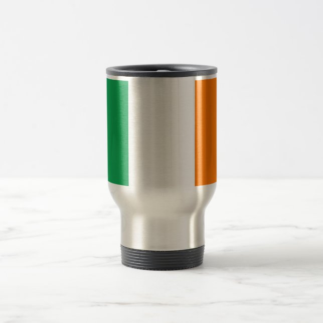 Ireland Flag Travel Mug (Center)