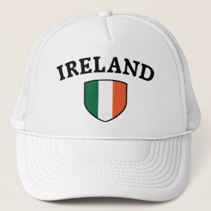 Ireland flag trucker hat