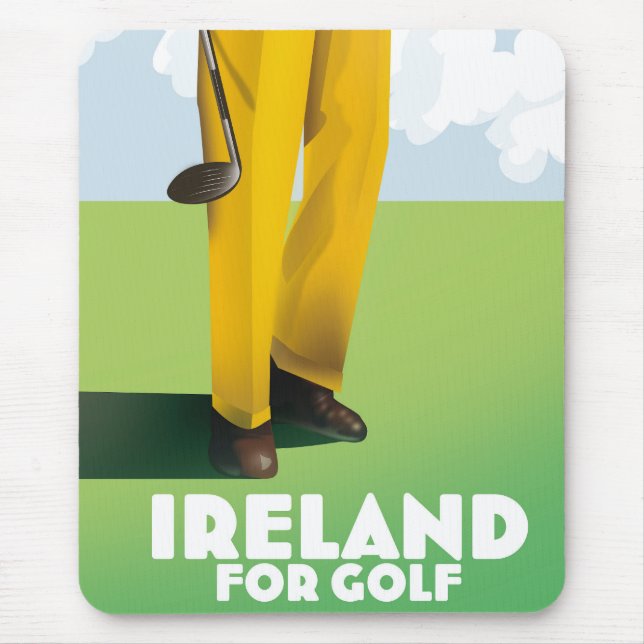 Ireland For Golf Mouse Mat (Front)