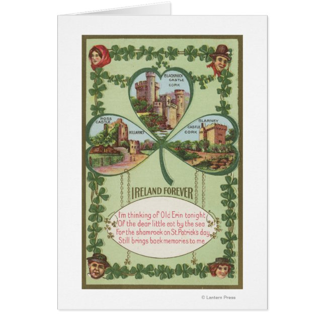 Ireland Forever - Cork and Killarney Castles (Front)