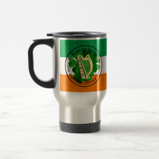 Ireland forever/Erin go bragh/1 blood/people/harp Travel Mug