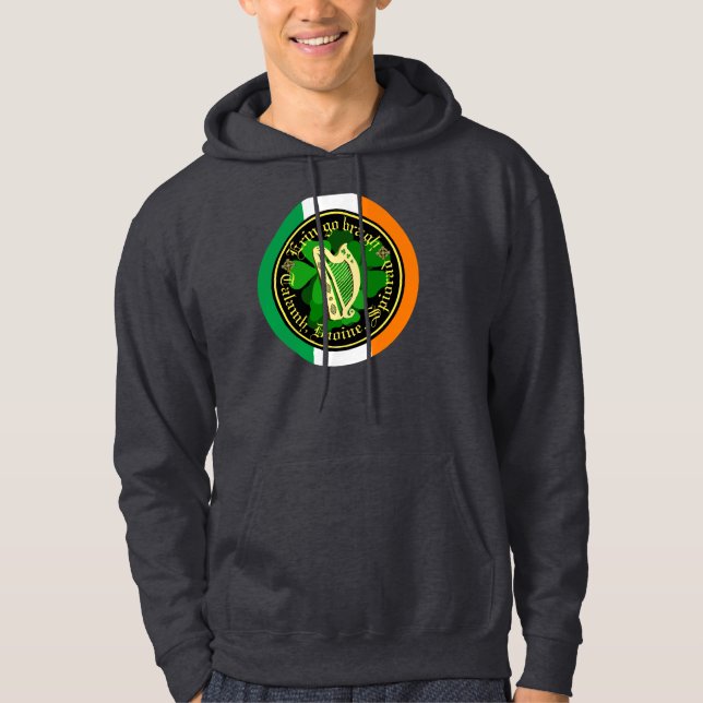 Ireland forever/Erin go bragh/a land/people/spirt Hoodie (Front)