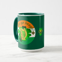 Ireland forever/Erin go bragh/ harp/flag/heart 4