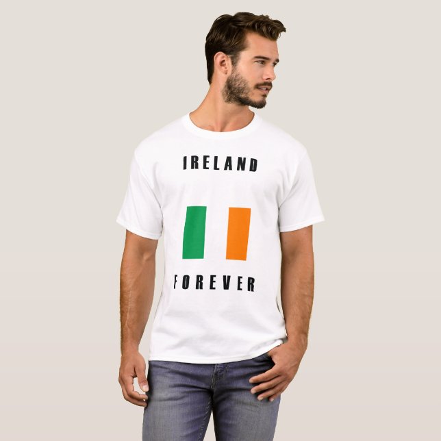 Ireland Forever Motto T-Shirt (Front Full)