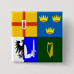 Ireland Four provinces 15 Cm Square Badge