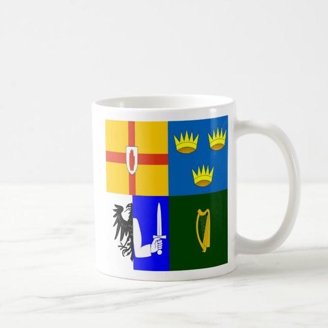 Ireland Four provinces Coffee Mug (Right)