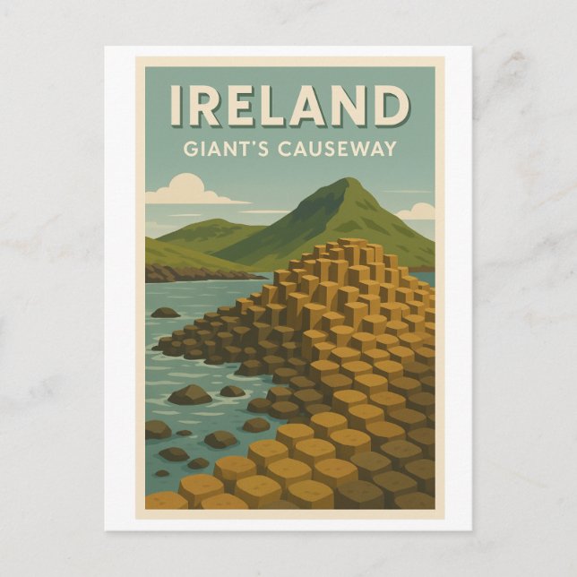 Ireland - Giant's Causeway Postcard (Front)