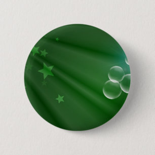 Ireland Green Pattern Art Peace Love Destiny 6 Cm Round Badge