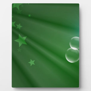 Ireland Green Pattern Art Peace Love Destiny Plaque