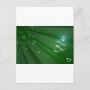Ireland Green Pattern Art Peace Love Destiny Postcard