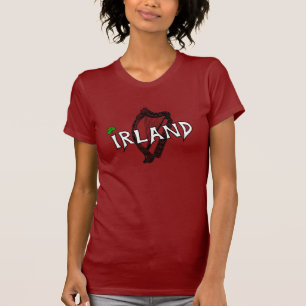 Ireland Harfe Girlie T-Shirt
