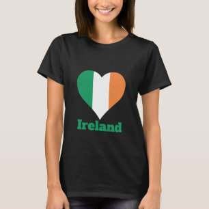 Ireland Heart Flag T-Shirt