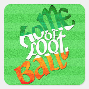 Ireland Home of Peil Ghaelach Square Sticker