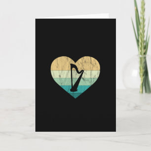 Ireland - I Love Irish Harp Card