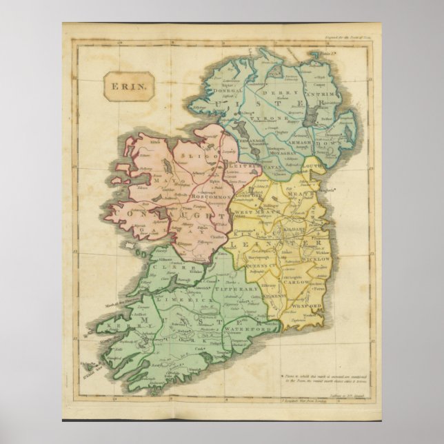 Ireland in 1810 poster (Front)