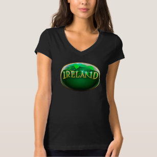 Ireland In Green Gemstone T-Shirt