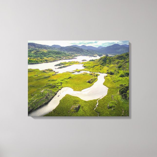 Ireland in Motion and Stillness Canvas Print (Front)