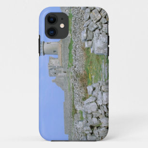 Ireland, Inishmore, Aran Island, Dun Aengus Fort iPhone 11 Case