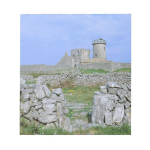 Ireland, Inishmore, Aran Island, Dun Aengus Fort Notepad