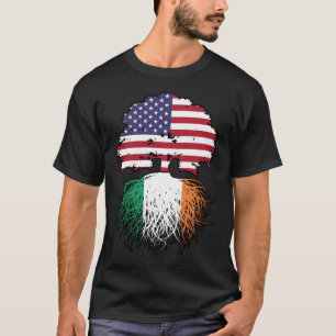 Ireland Irish American USA United States America T-Shirt