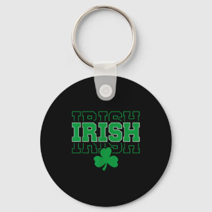 Ireland Irish Ancestry Varsity Style For Men Women Key Ring
