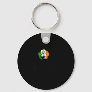 Ireland Irish Eire Flag Design On Soccer Ball Jers Key Ring